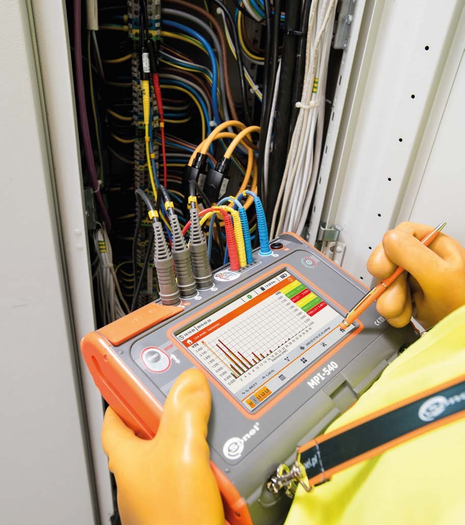 Pomiary instalacji elektrycznej miernikiem Sonel MPI 540